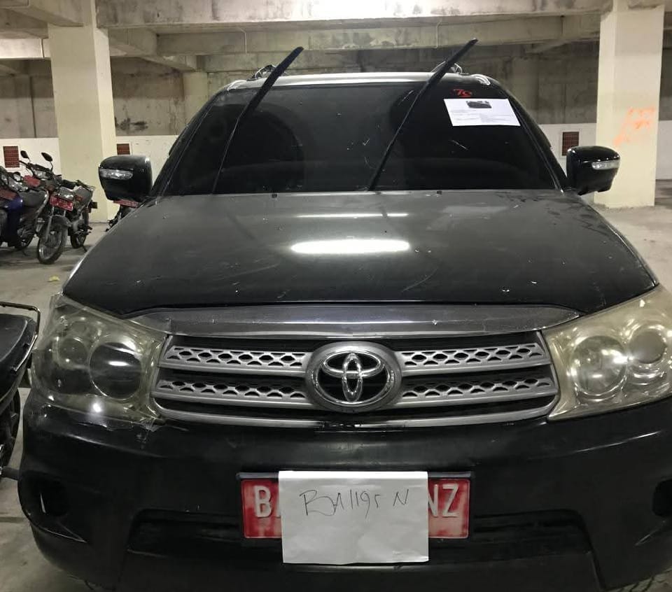 Salah satu kendaraan dinas siap masuki proses lelang.